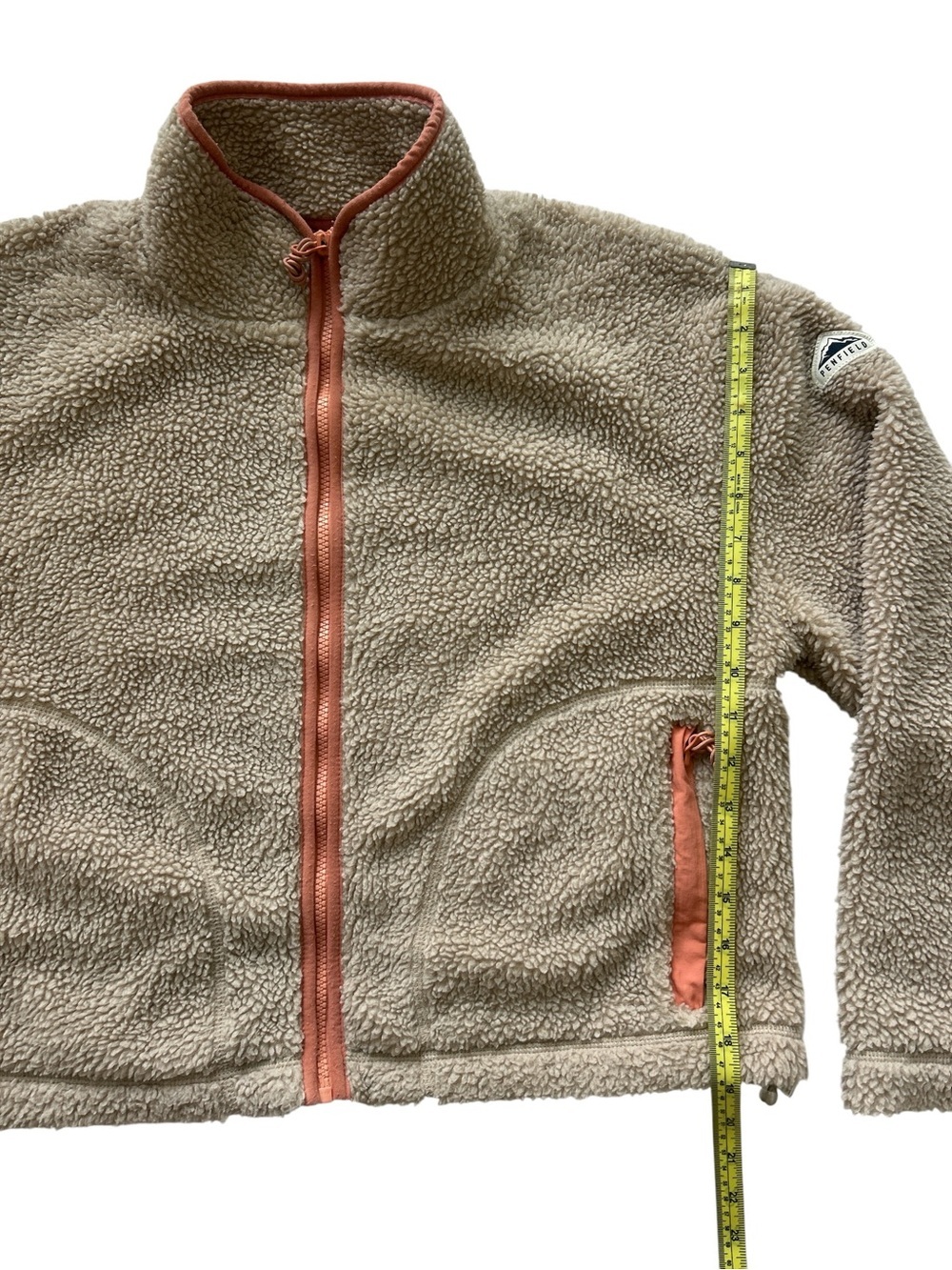 Penfield Sherpa Jacket with Rust Trim - Picture 6 of 7